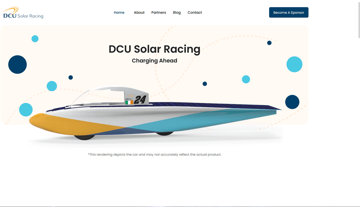 DCU Solar Racing website